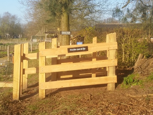 Wandelen langs de kwekerij